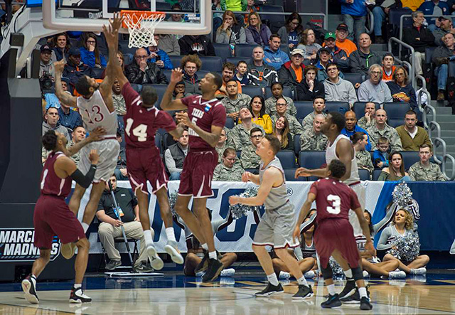 March Madness basketball game