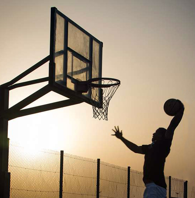 basketball requires rapid and skillful movements