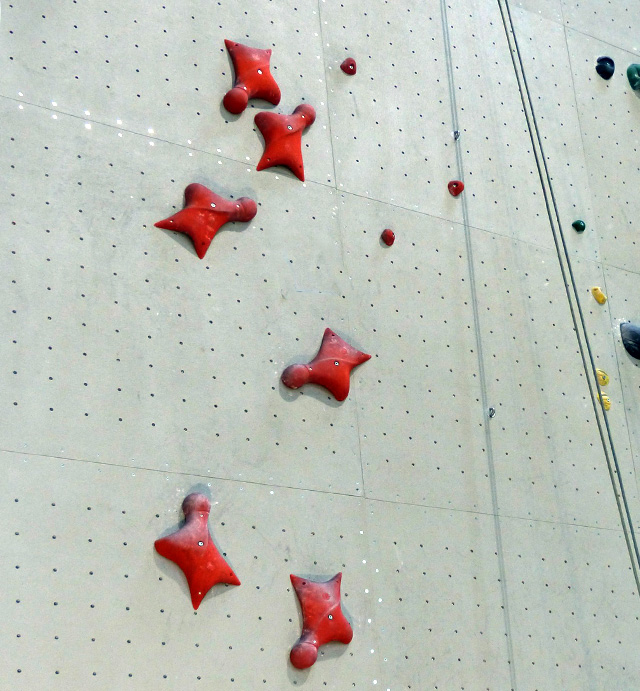 high speed climbing route