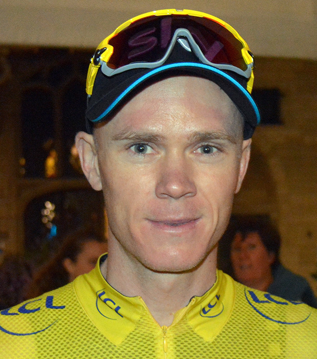 Chris Froome, winners of the 2016 Tour de France