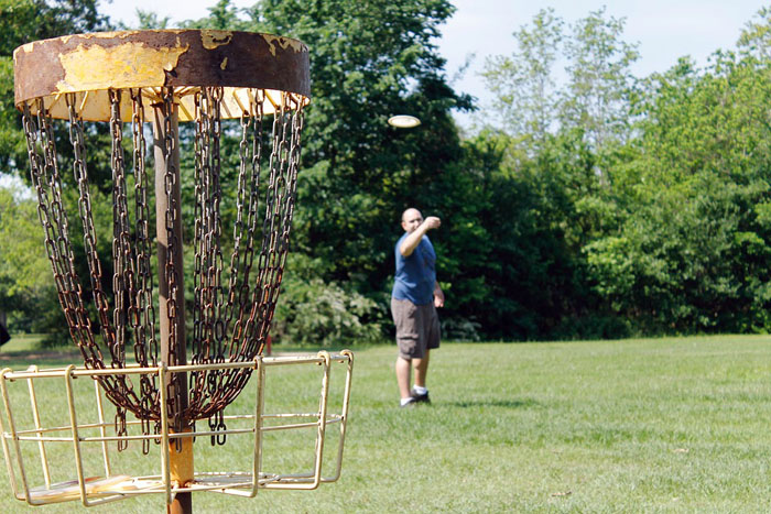 disc golf hole