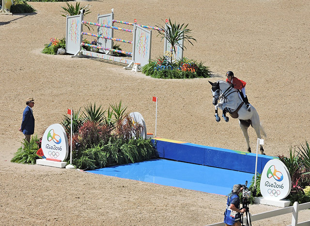 Equestrian Jumping at the Rio Olympic Games in 2016