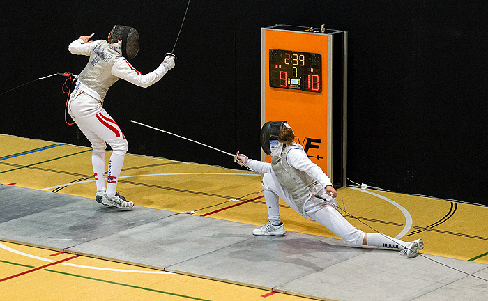 Fencing competition