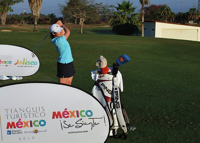 Golf tournament in Mexico