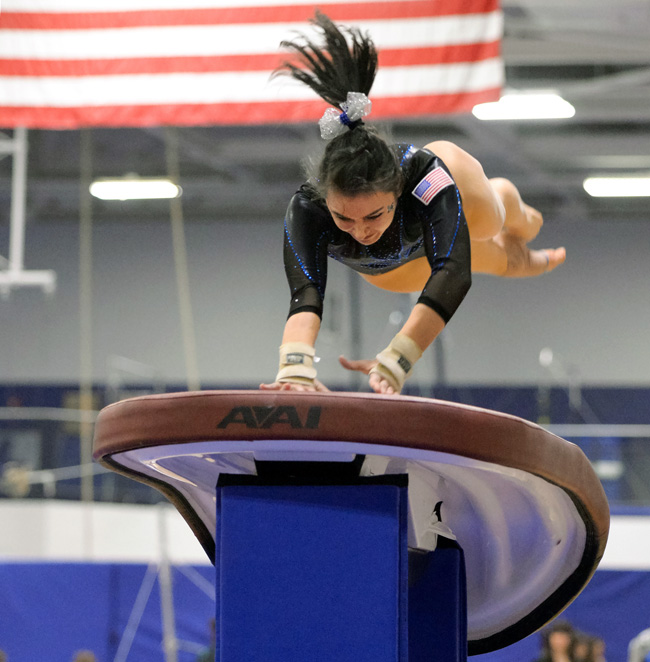 gymnastics vault