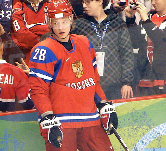 Russian ice hockey player in 2010