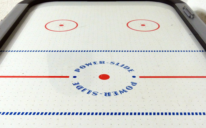 air hockey table