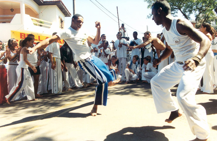 Capoeira in the streets