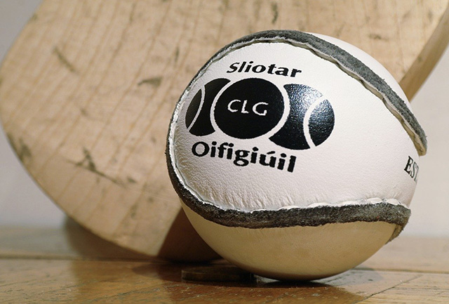 The shinty ball, called a sliotar, is made of a cork core covered by leather