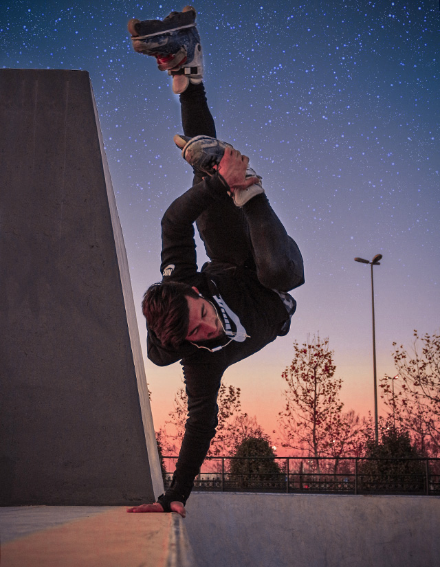 inline vert skater