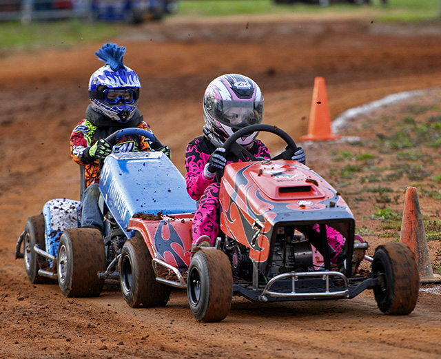 Lawn mower racing