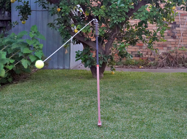 a Totem Tennis game