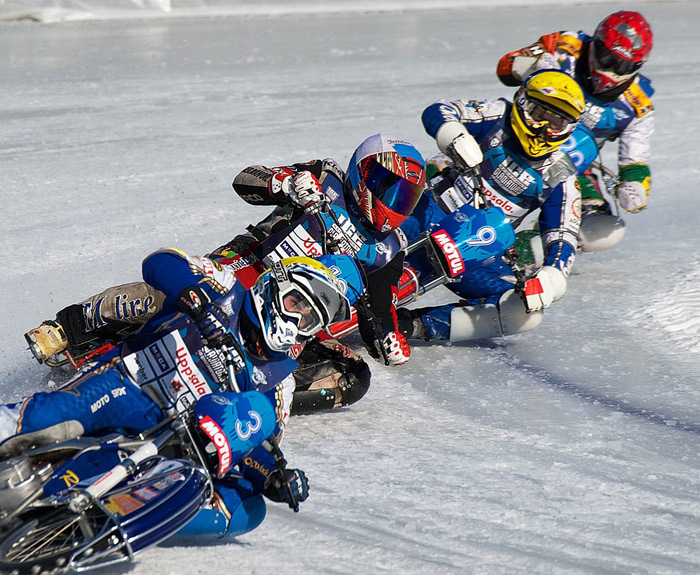 Motorcycle ice racing