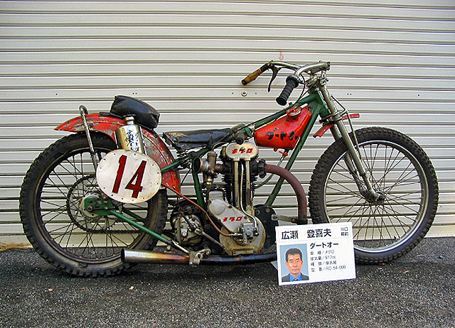 speedway race motorbike