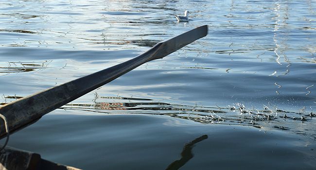 ocean rowing is a lonely affair