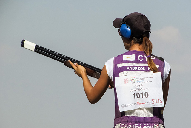 Cyprus shooter at the World Cup