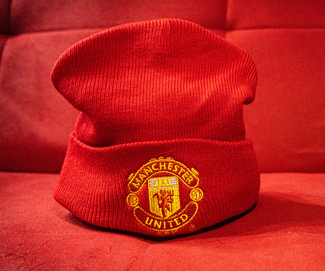 ‘red devil’ of the Manchester United logo