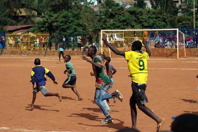 local football in Rwanda
