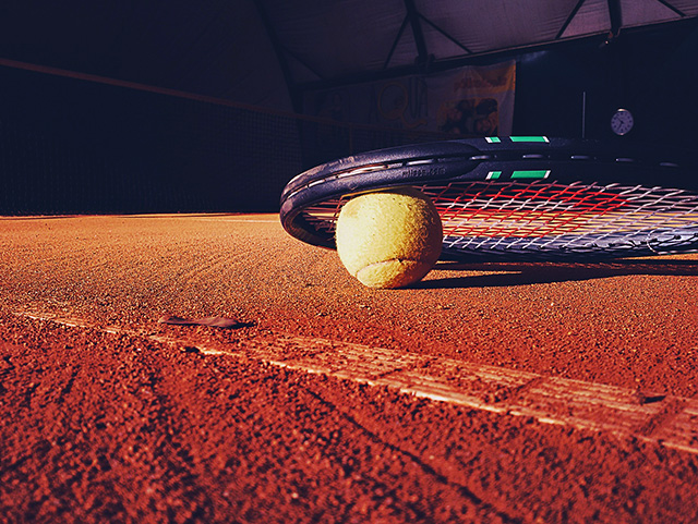Clay courts  