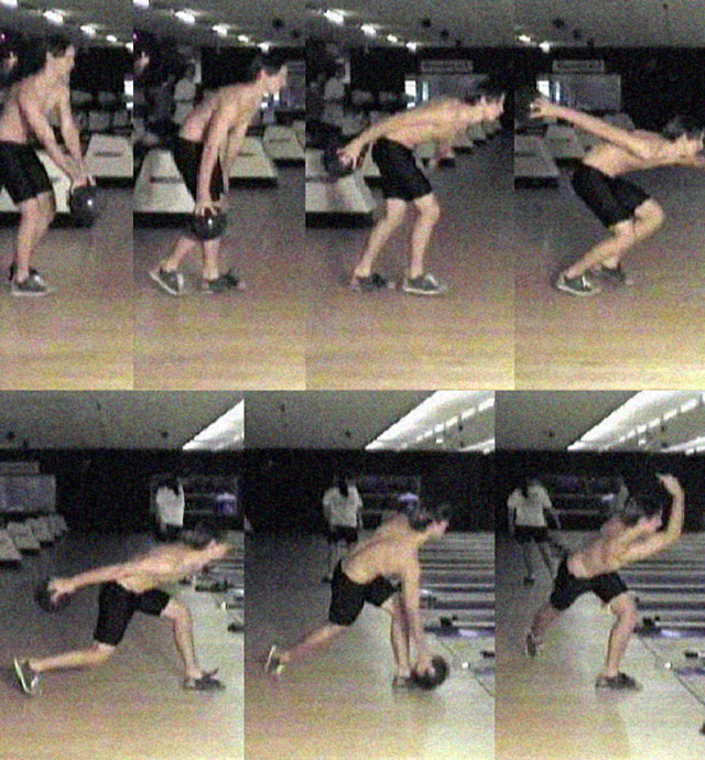 biomechanics images of bowling technique