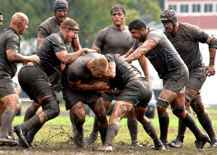 rugby union scrum