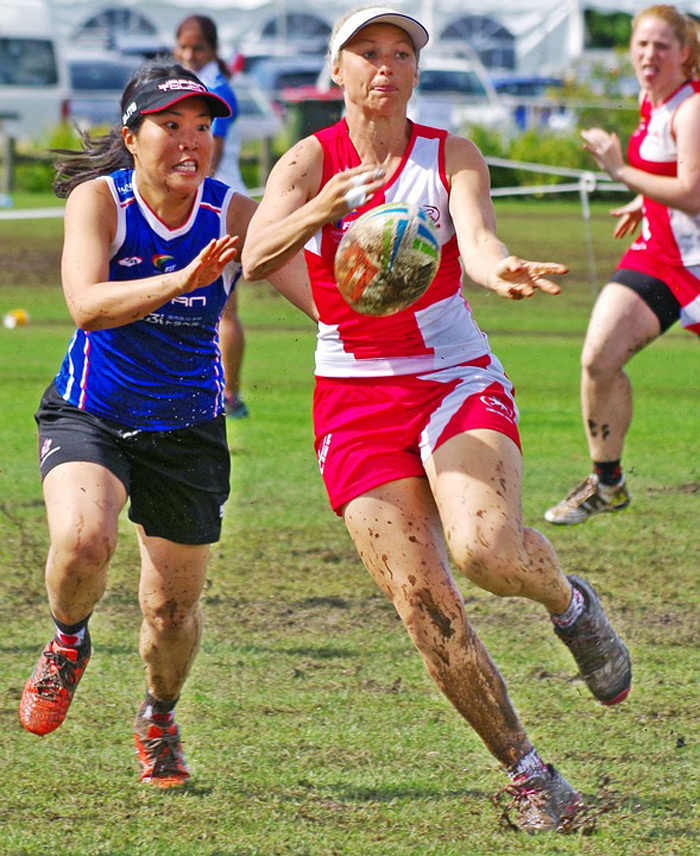 touch rugby game