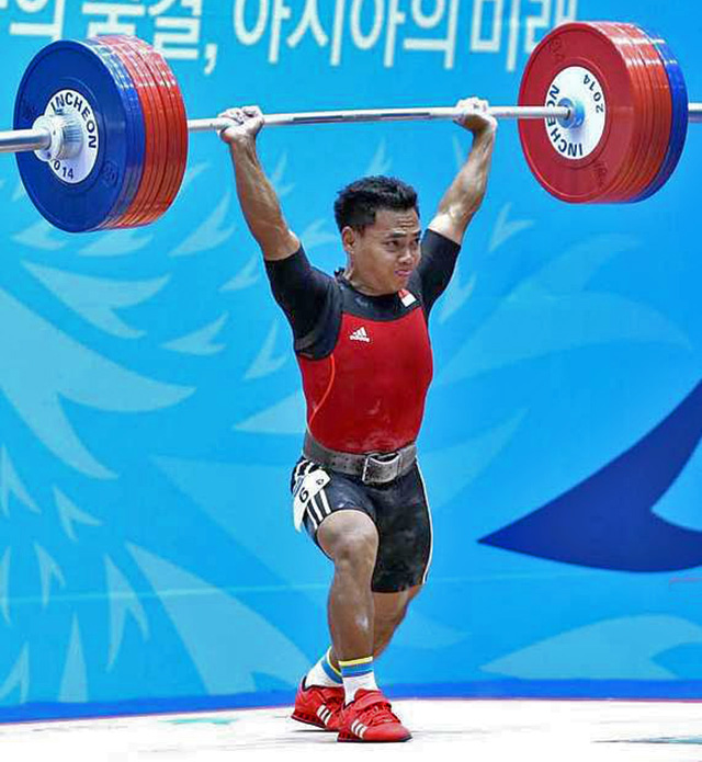 weight lifting at the Asian Games