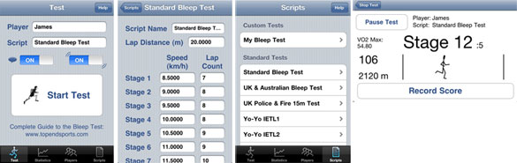 bitworks beep test app