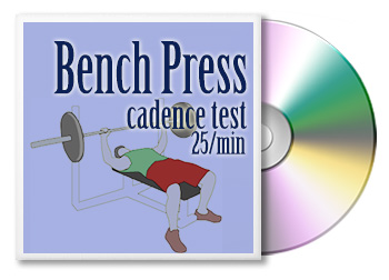 bench press cadence test cd cover