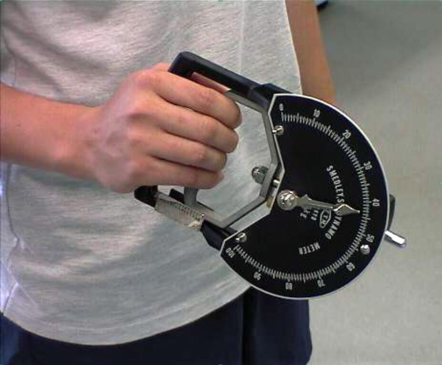 smedley hand grip dynamometer