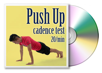 push-up cadence test cd cover