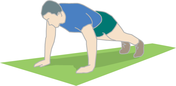 push-up exercise fitness test