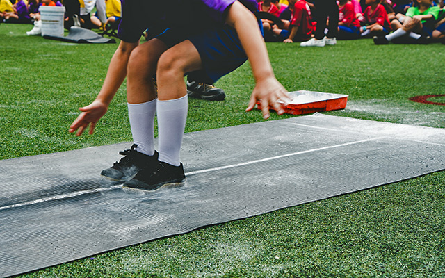 standing long jump test