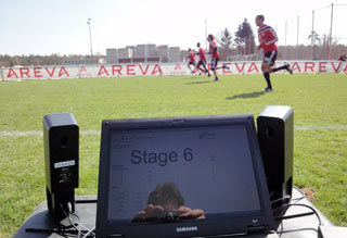 FC Nürnberg using the Team Beep Test software, Courtesy of Andreas Beck Athletik- und Rehatrainer