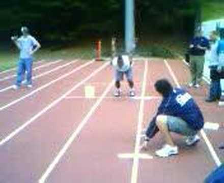 Calvin Johnson Pro Day Broad Jump