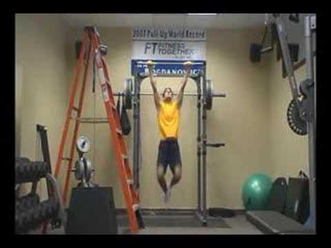 Pullups World record. 46 in a minute.