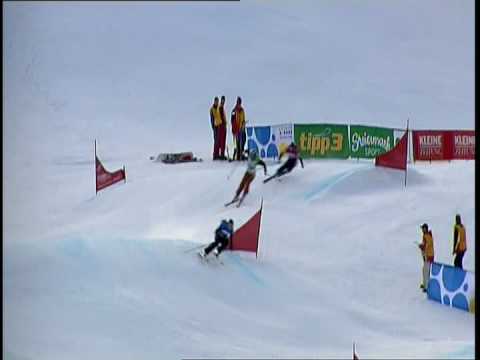 World Cup Ski Cross - Jenny Owens - Kreischberg Austria 2007-2008 - women's semi final 1