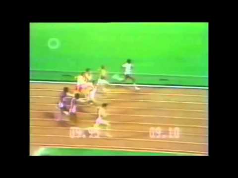 1980 Moscow Olympic Men's 100m final - Olimpiadas de Moscú 1980 final 100 metros lisos masculinos