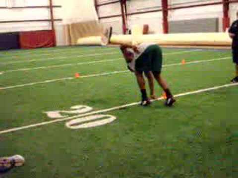 Aki Jones 3 cone drill