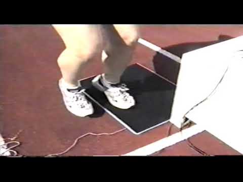 Foot tapping speed test