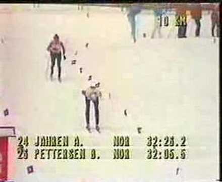 1984 Olympics Cross Country Skiing Women's 10 Km