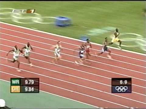 2000 Sydney Olympics 100m Maurice Greene
