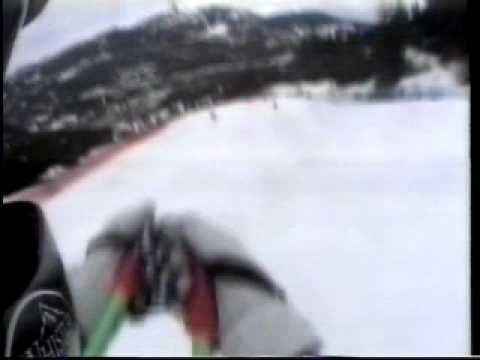 Whistler Olympic Downhill Course 1995 (Helmet Cam)