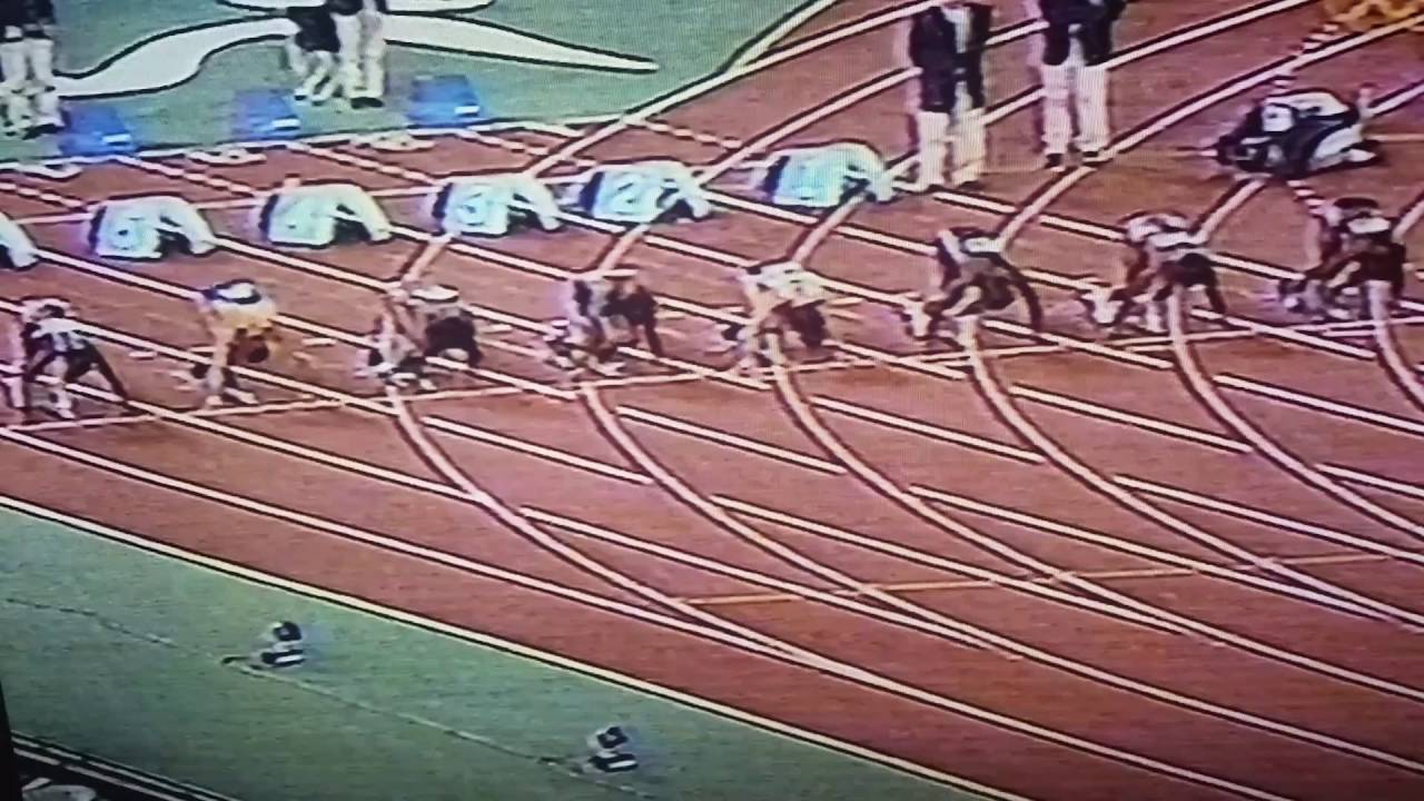 Marion Jones wins Gold Medal 2000 Olympics 100 Meters