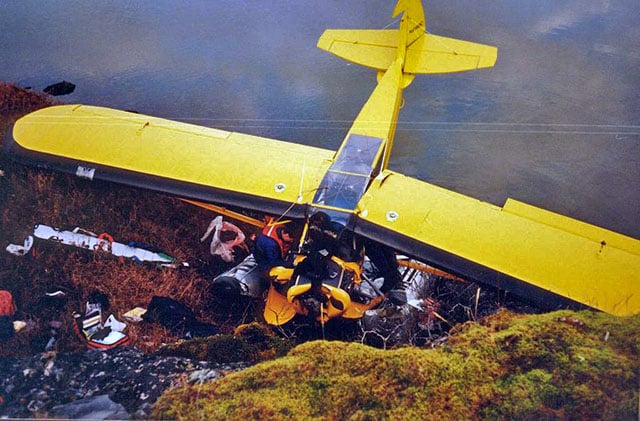piper cub plane crash