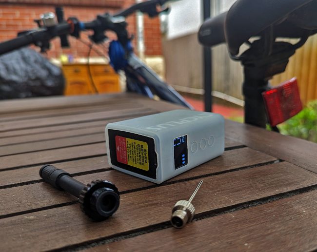 cycplus bike pump