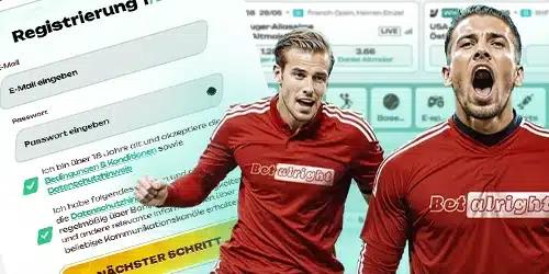 Registrierung in Belaright d