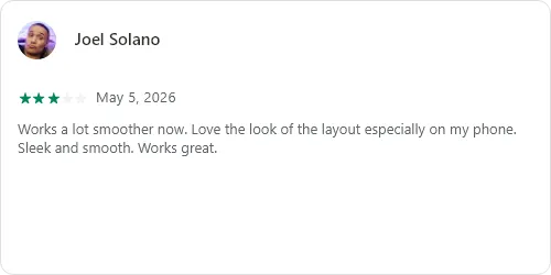 Caesars Google Play Review