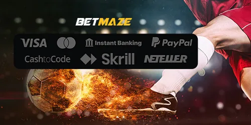Payment methods Betmaze