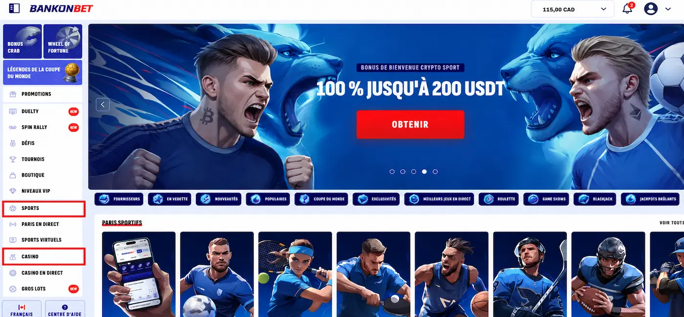 Casino Sport Canada
